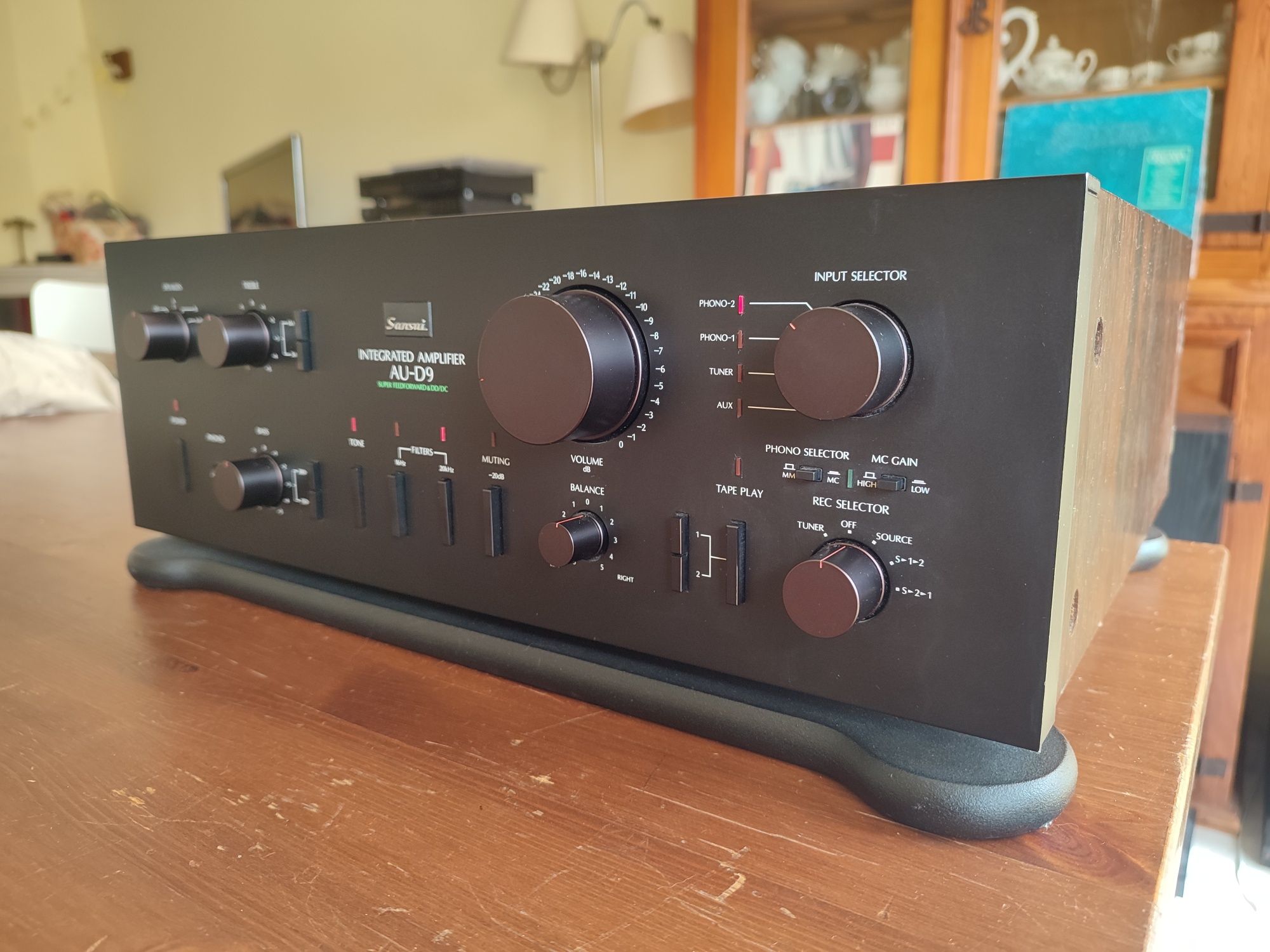 Sansui AU-D9 Amplificador Hi-Fi Vintage Impecável!