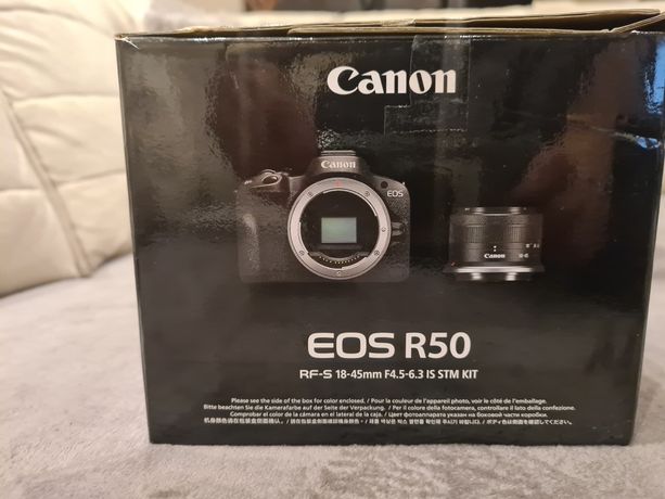 Canon Aparat EOS R50 Nowy Okazja!!!