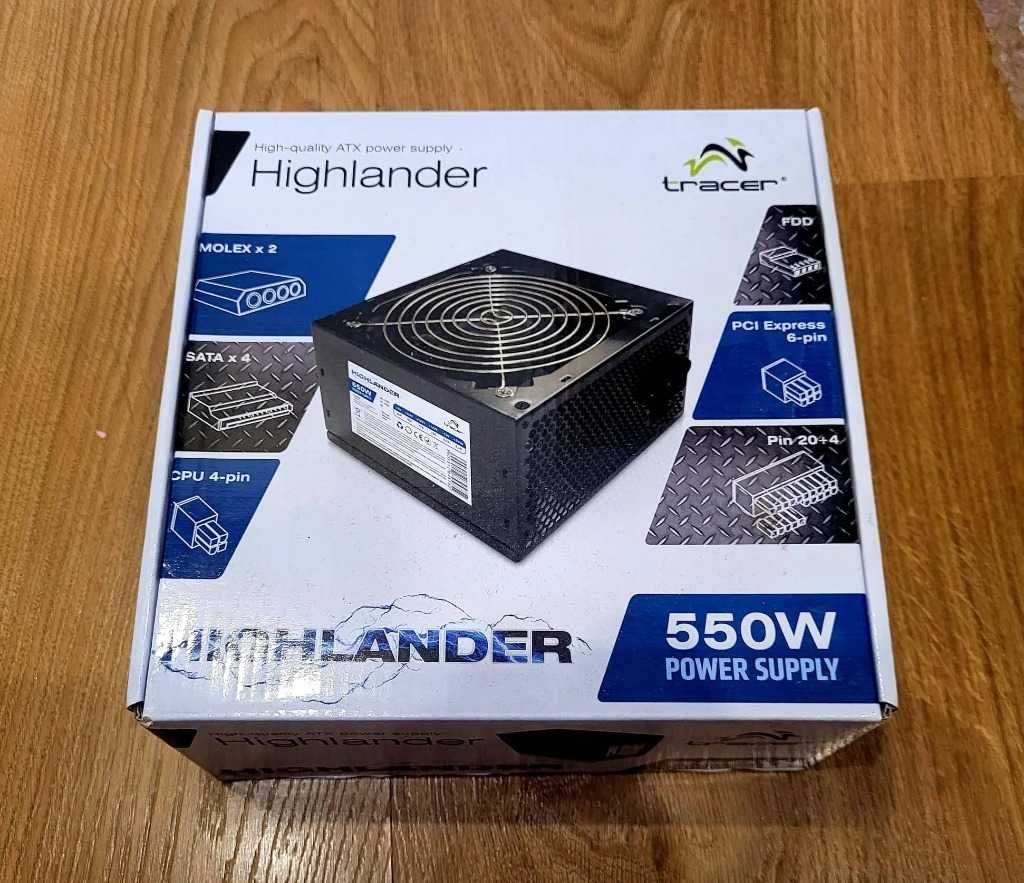 Zasilacz ATX Tracer Highlander 550W