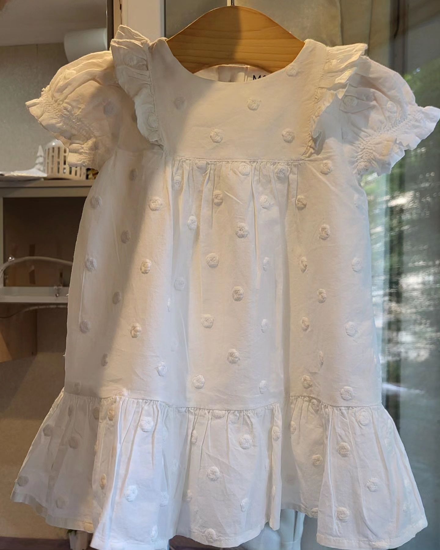 Плаття, сукня на хрестини вік 6-9 місяців,