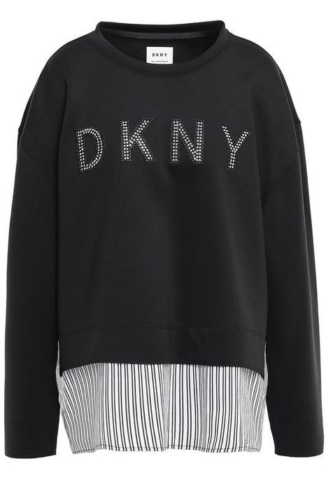 Стильний комбінований світшот dkny, оригінал, новий