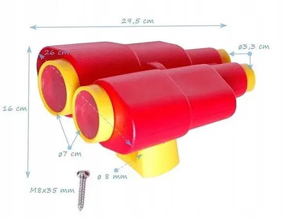 Бінокль великий пластиковий для дитячого майданчика