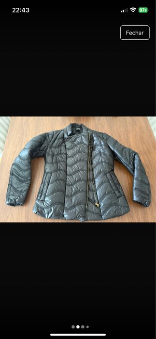 Impermeável preto novo