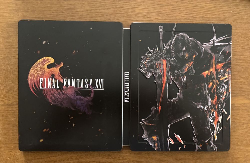 Final Fantasy XVI 16 Steelbook + Mapa z Edycja Deluxe PC PS4 PS5 Xbox