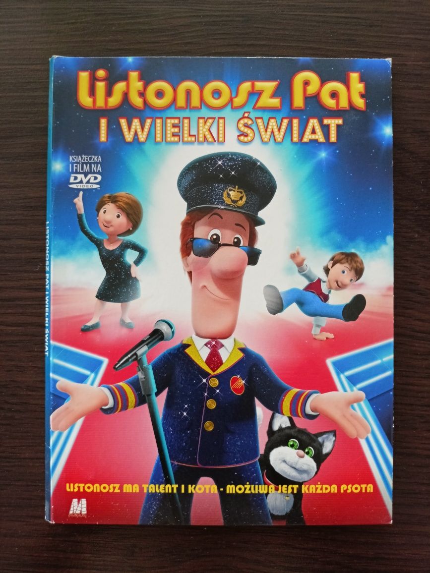 Listonosz Pat i wielki świat - Bajka DVD z książką