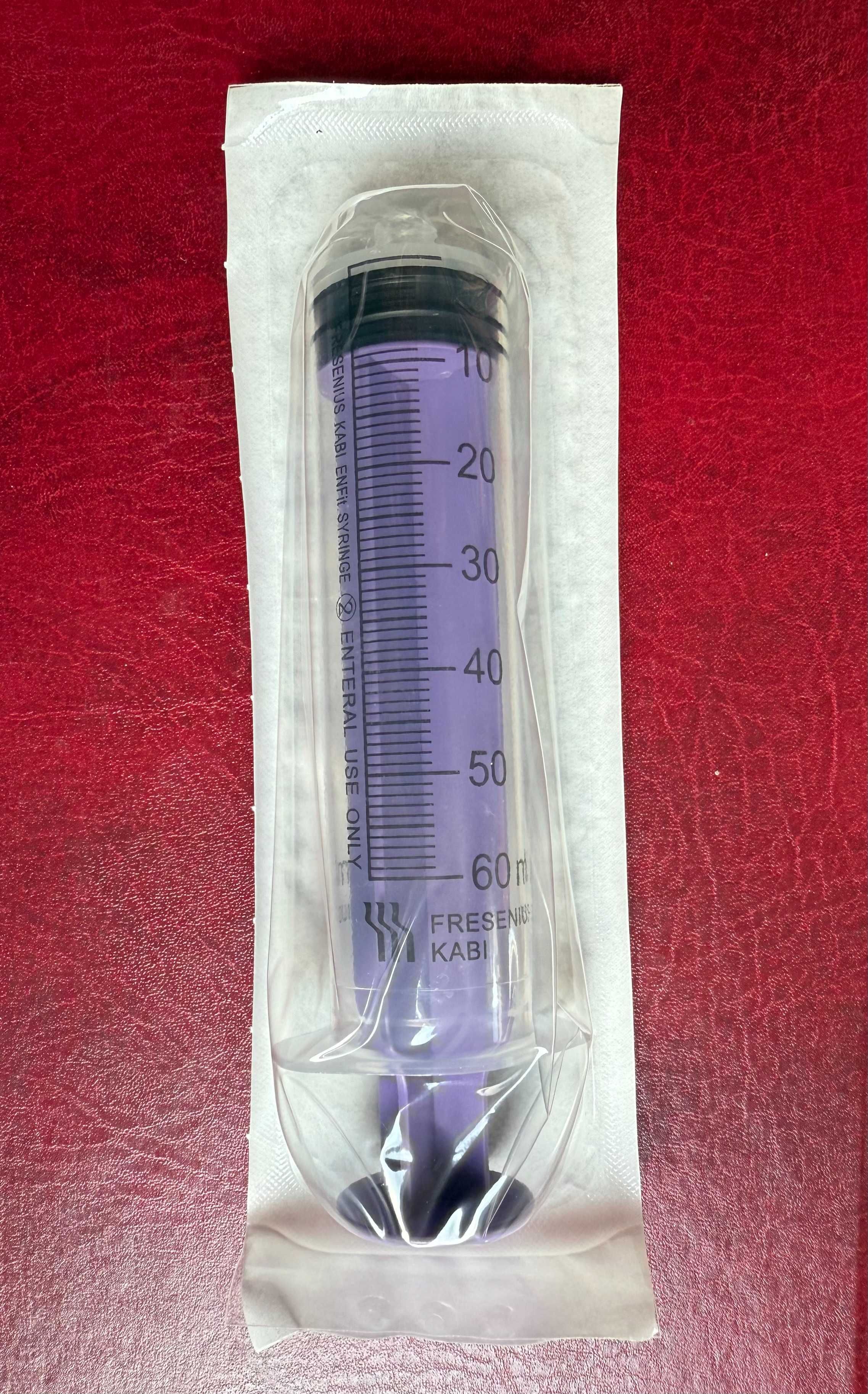 Enfit 60 ml - strzykawka do PEG, enteralna