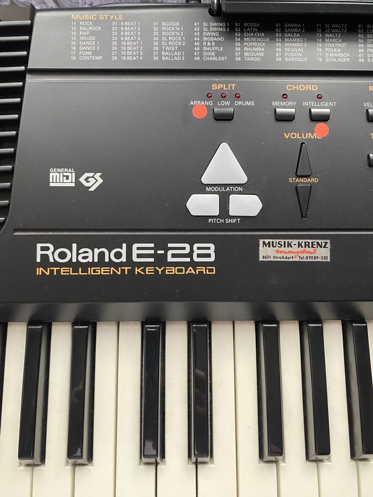 Keyboard Roland E 28 okazja stan idealny organy keybard