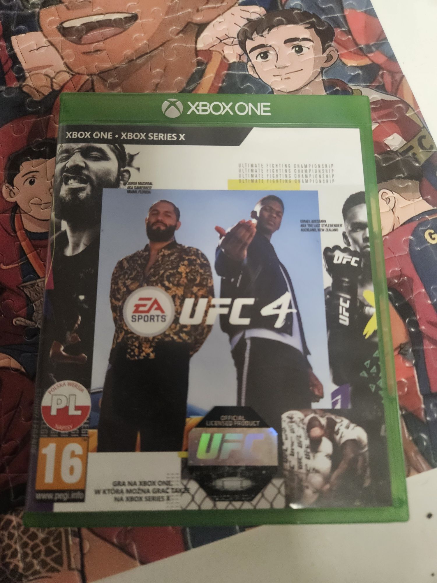 Ufc 4 na xbox one / series x