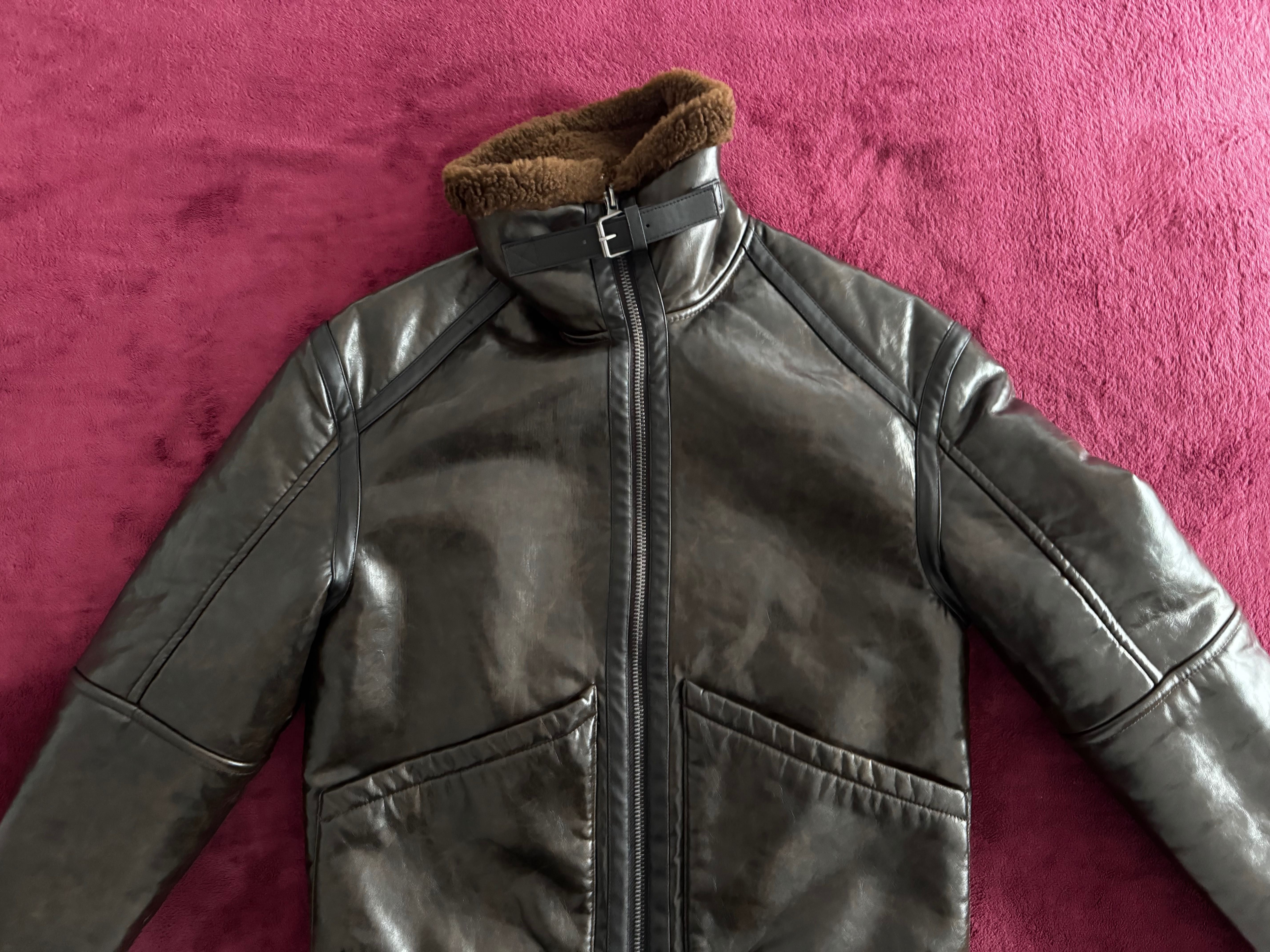 Blusão Efeito Pele Zara Men