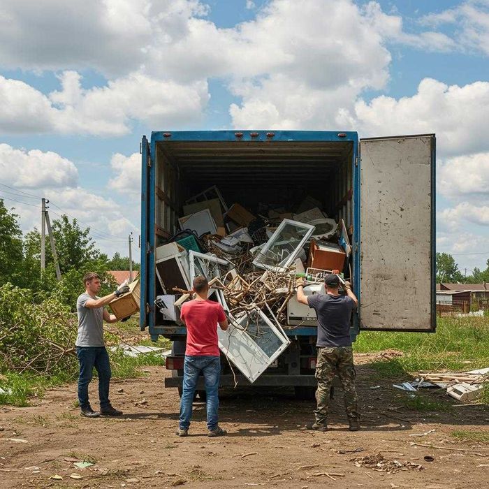Киев: Вывоз мусора, старой мебели, хлама. Грузчики. Без выходных