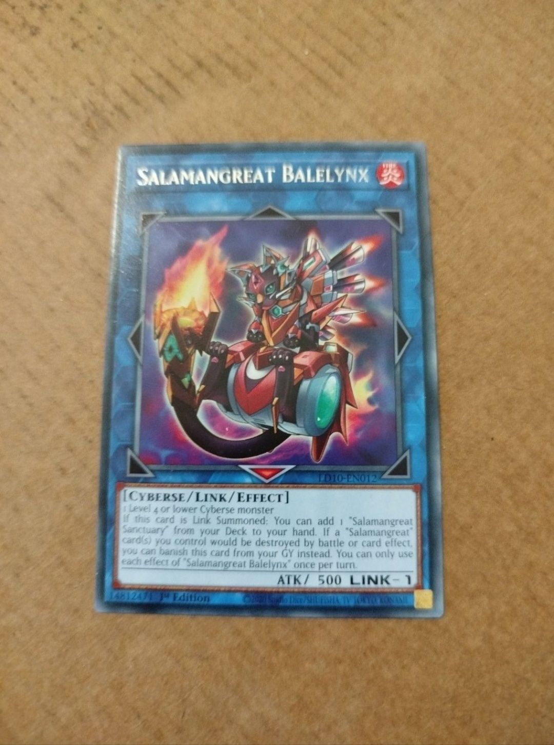 Karta Yu-Gi-Oh Salamangreat Balelynx
