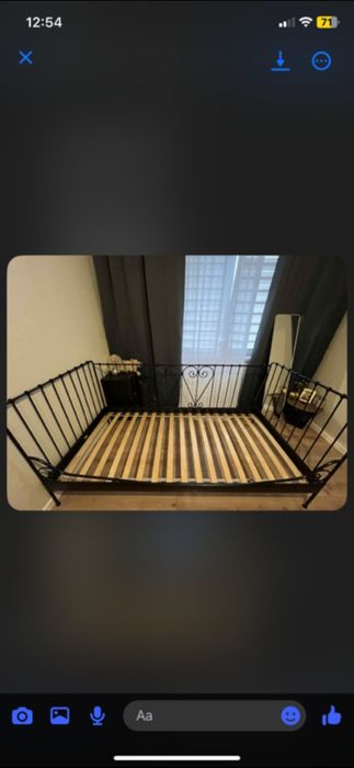 Stelarz łóżka metalowe