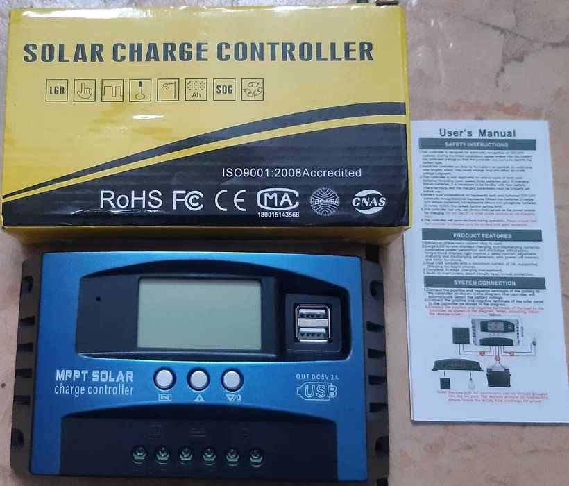 Regulator ładowania MPPT  60A