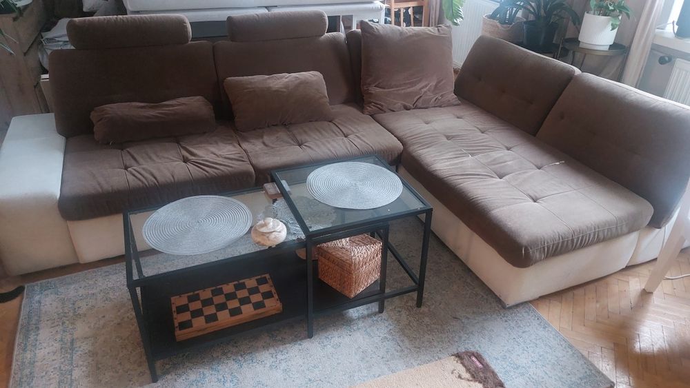 Kanapa, narożnik z funkcją spania, Dajtki