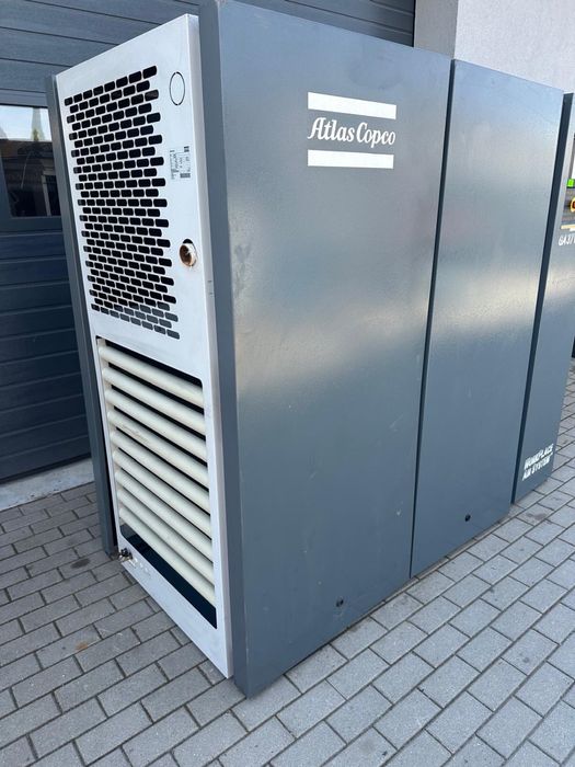 KOMPRESOR ŚRUBOWY  Atlas Copco  GA37 VSD 37KW  7,25 m3/min Falownik