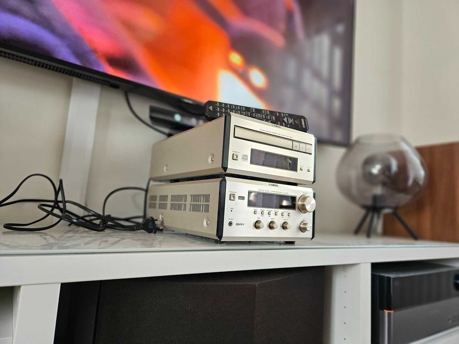 Wieza stereo cdx e400 Yamaha Pianocraft rx e 400 bluetooth szampański
