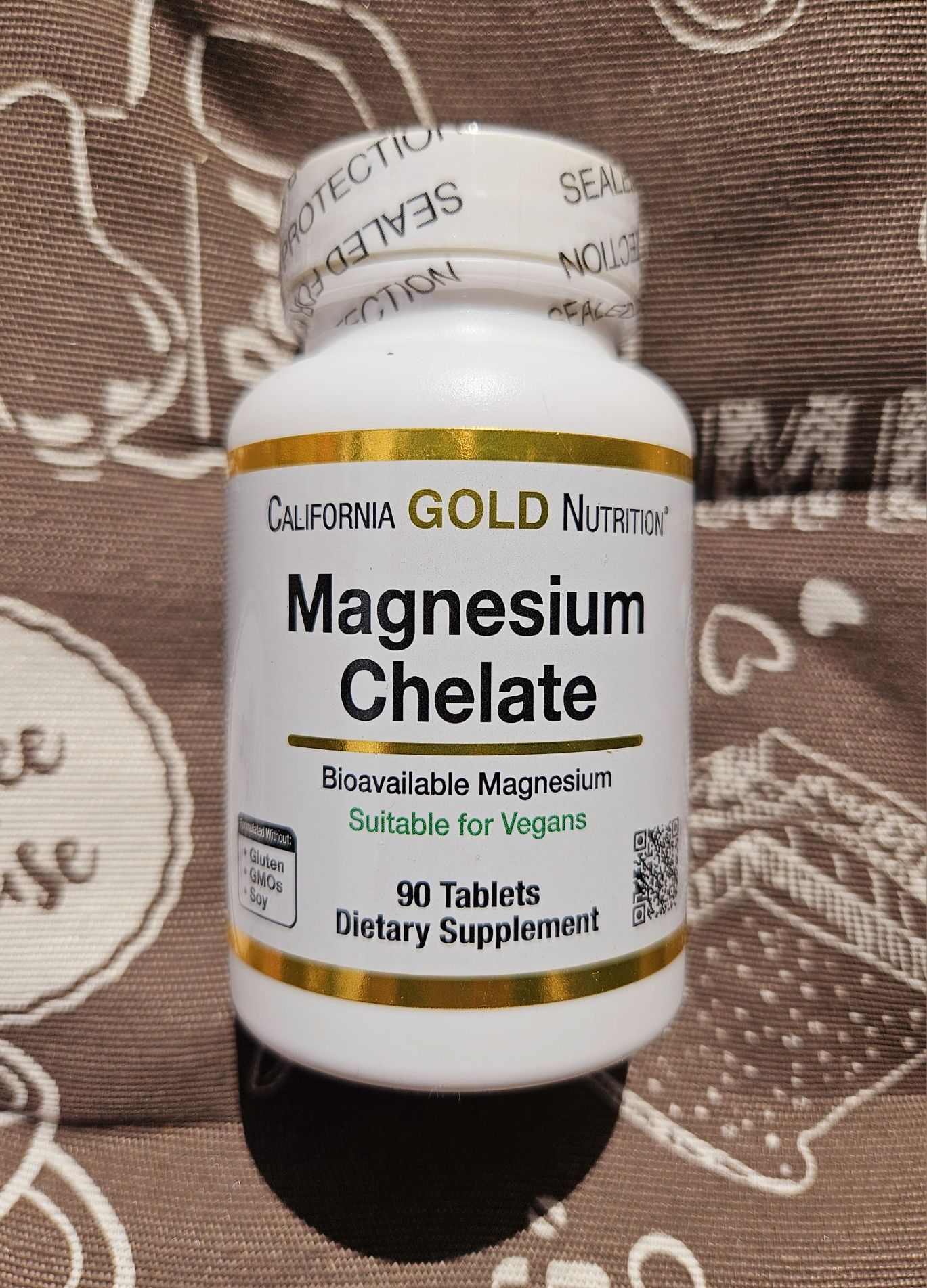 California Gold магній хелат хелатний магний Magnesium chelated 90 270