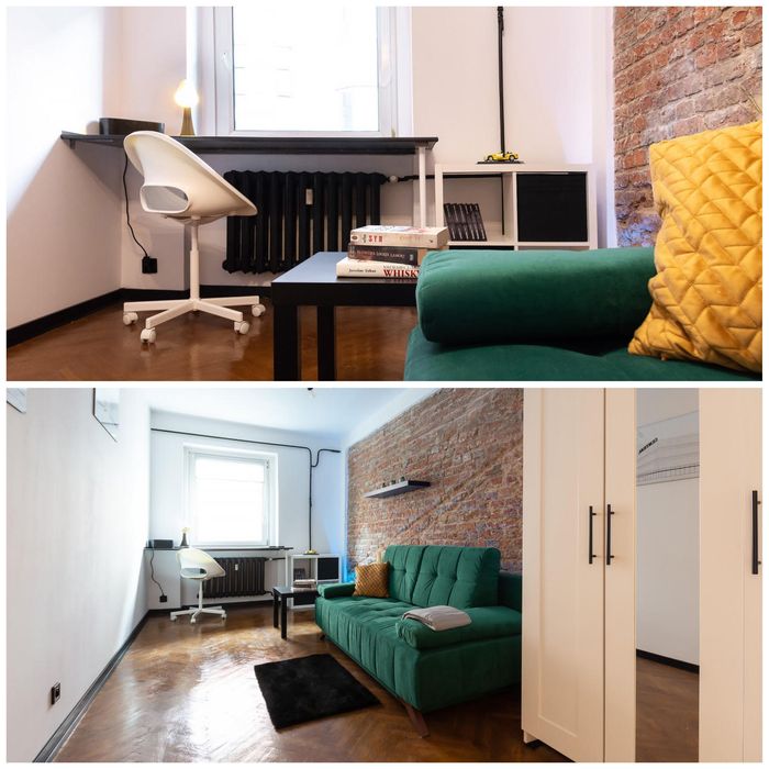 klimatyczny pokoj, ścisłe centrum, 500m piotrkowska //ENG