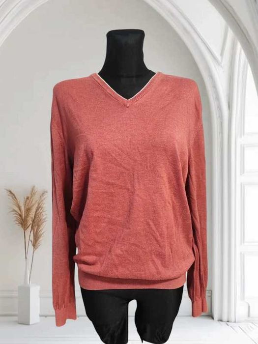 Sweter męski Calvin Klein w serek,bluzka L