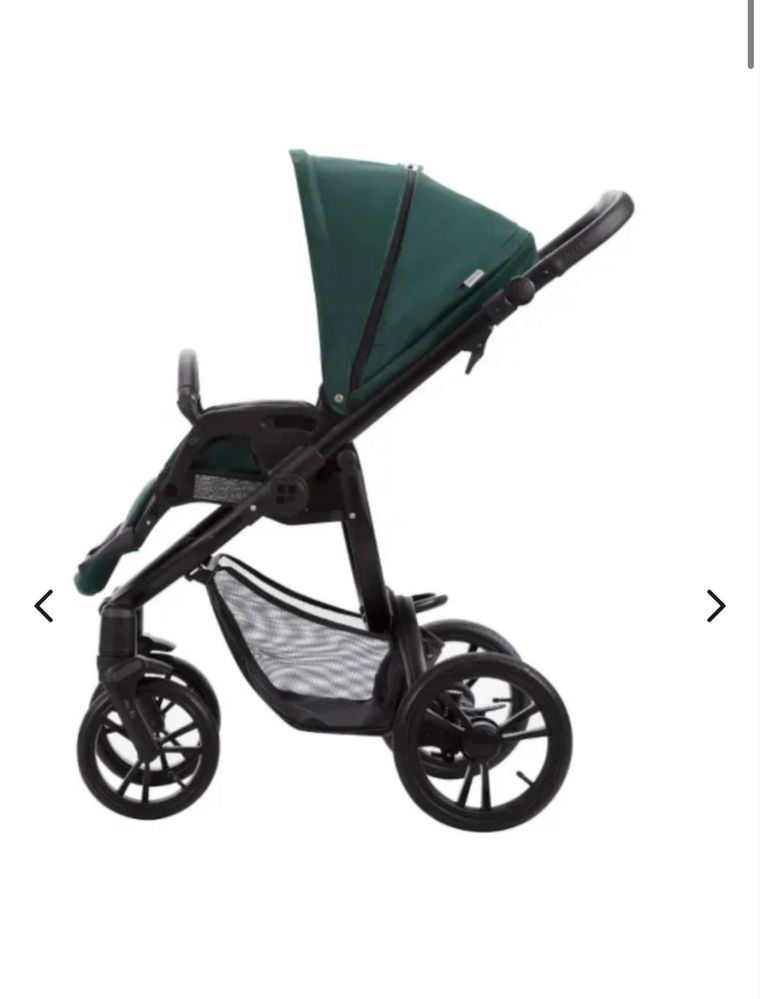 BEBETTO HOLLAND wózek 3w1 z fotelikiem CYBEX ATON 5
