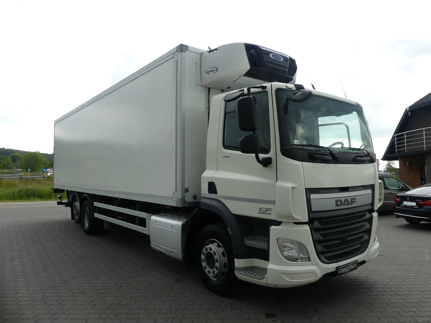 DAF CF 370 / 6x2 / CHŁODNIA 9.40 + WINDA / EURO 6 / CARRIER SUPRA 850 /  Ładowność 13430 kg / 23 euro palety /