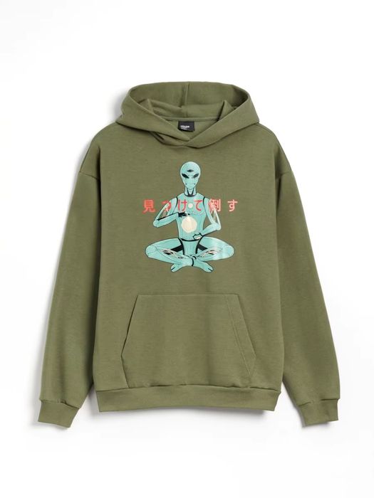 Худі з принтом чоловіче