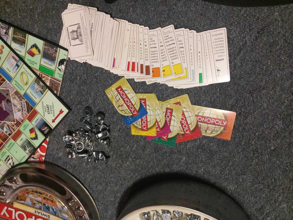 Monopoly świat gra planszowa