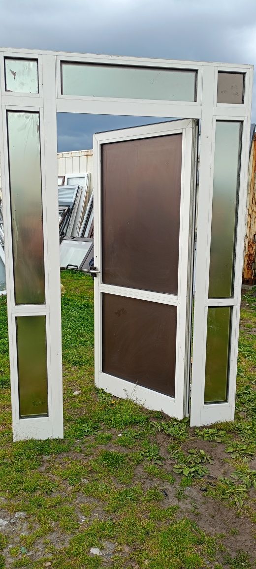 Drzwi aluminiowe używane z Niemiec super stan dostawa gratis cały Kraj
