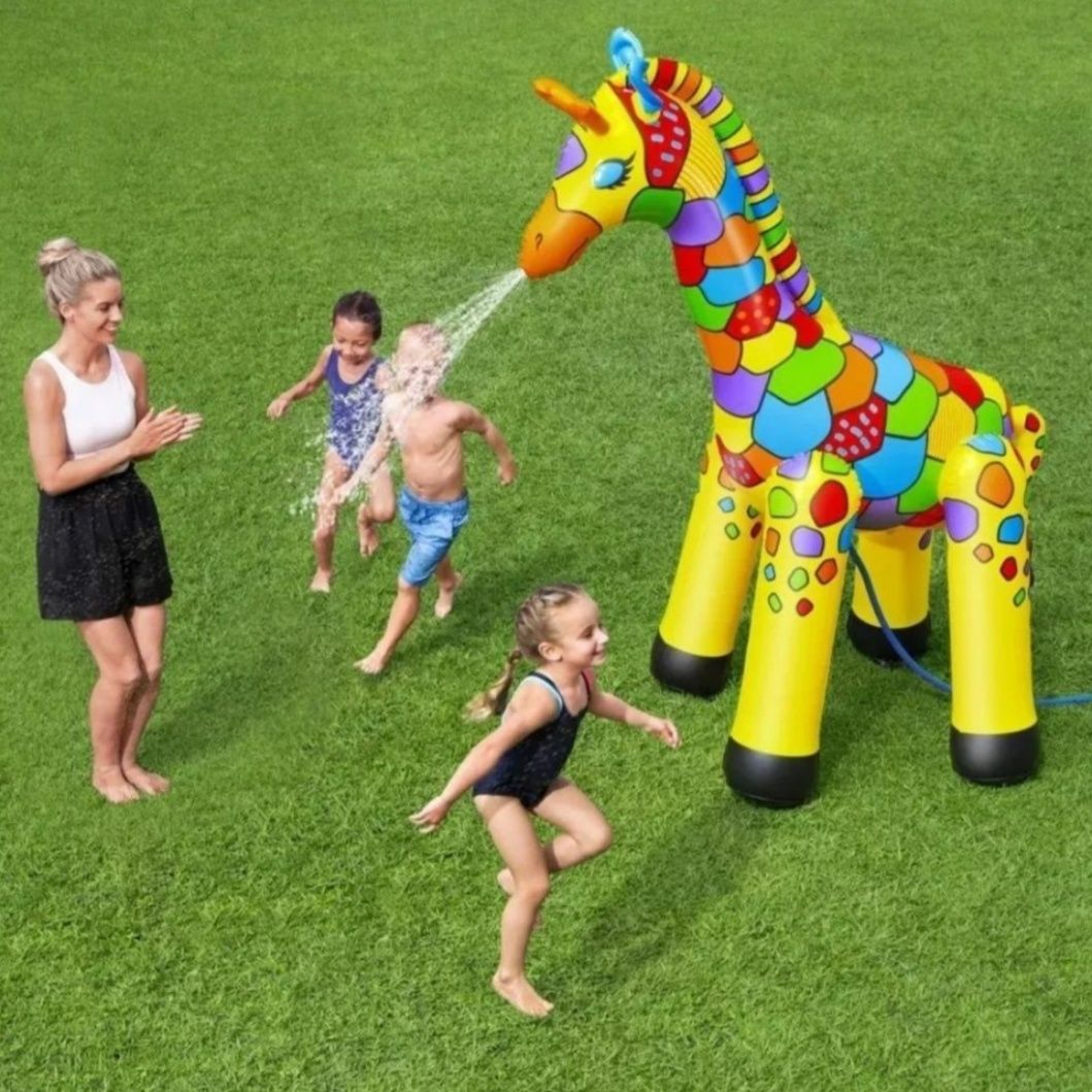 Zraszacz ogrodowy Żyrafa dla dzieci.