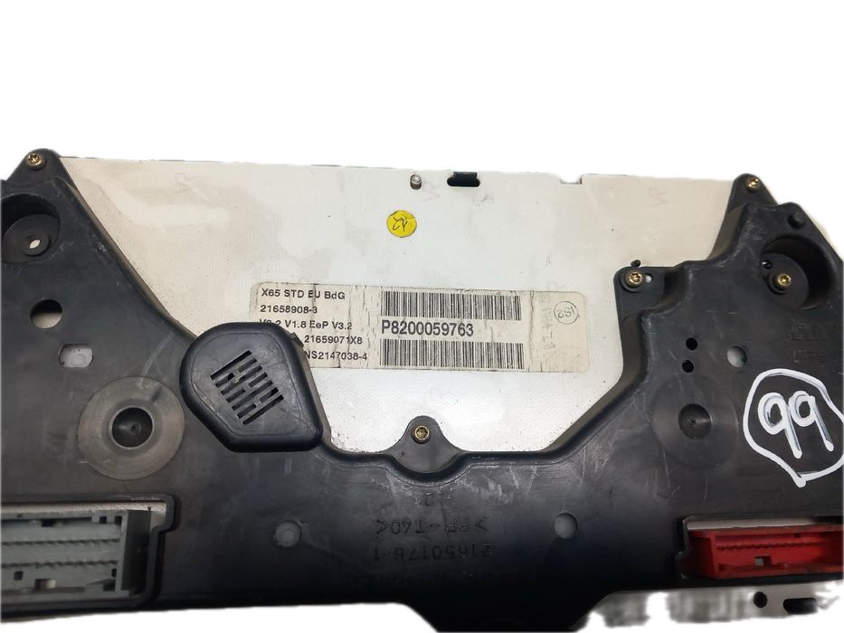 Quadrante / painel de instrumentos RENAULT Clio II (BB0/1/2_, CB0/1/2_