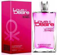 Perfumy z feromonami damskie Love Desire 100ml przyciągają spojrzenia