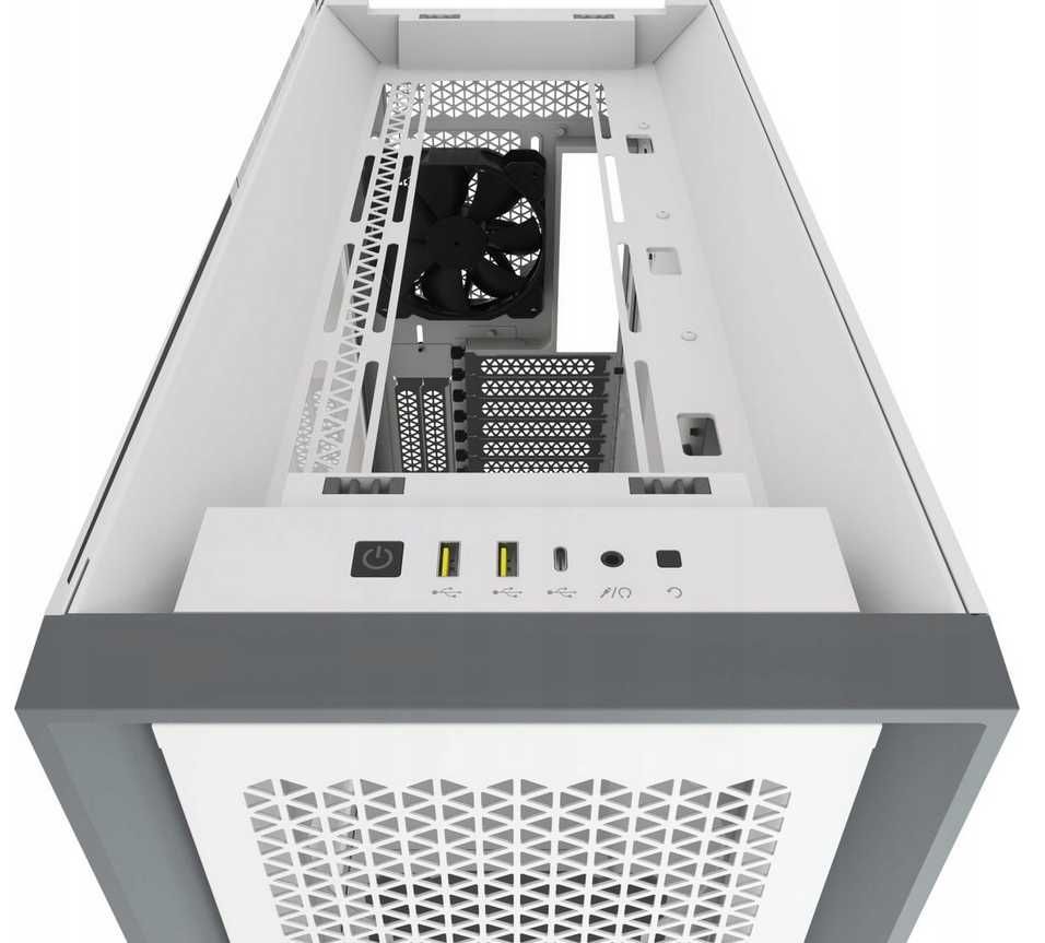 NOWA Obudowa Corsair 5000D Airflow Midi Tower - biała wentylowana
