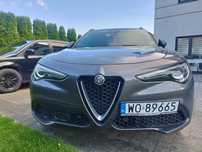 Alfa Romeo Stelvio Ti Sport Q4 Panorama Harman Kardon Nawigacja Europa Sportowe Fotele