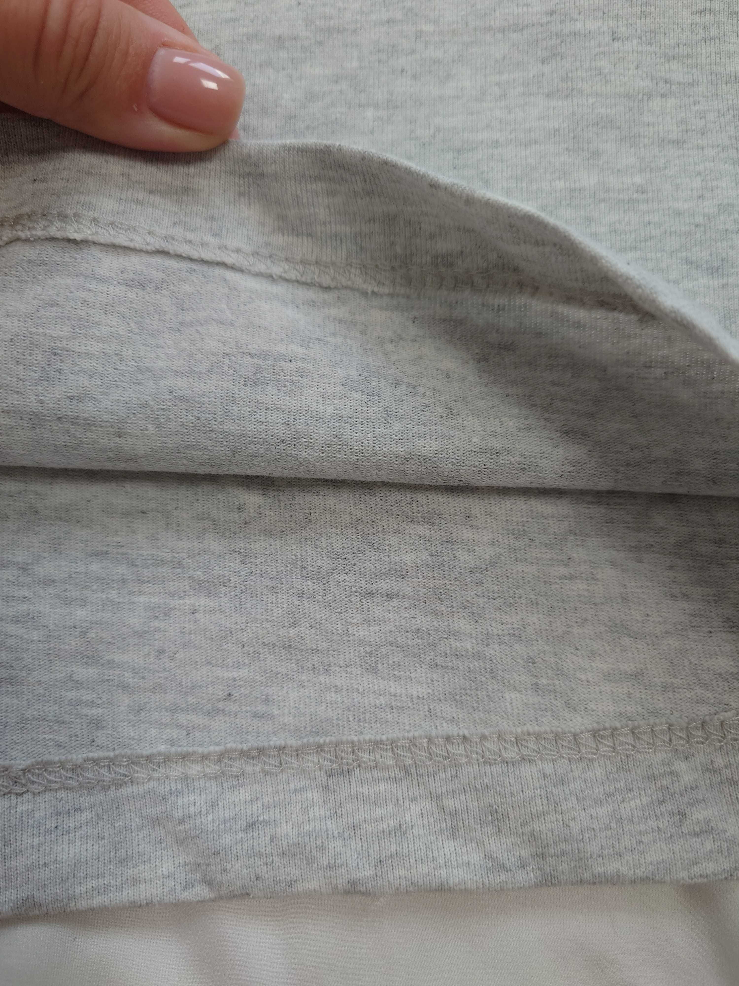 Męska szara koszulka z grubszego materiału Primark S