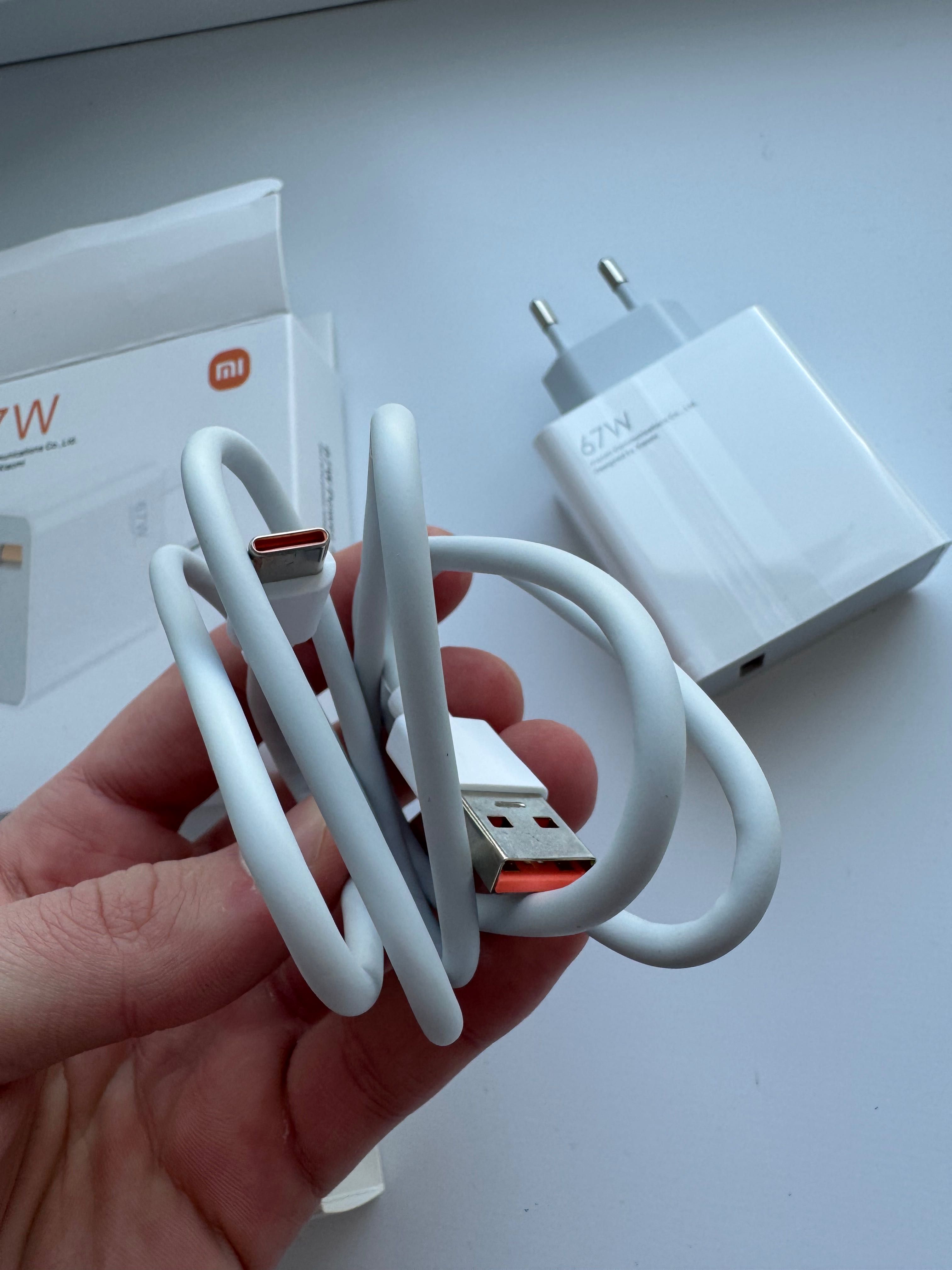 Швидка зарядка Xiaomi 67W 120w блок+кабель/быстрая зарядка Сяомі/ Дроп