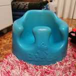 Bumbo bebé azul novo