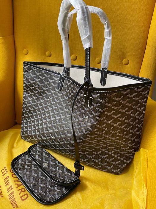 Сумка Шопер Goyard у чорному кольорі