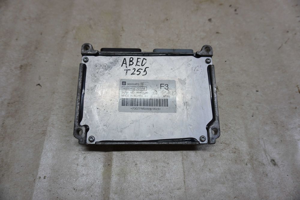 Блок управління двигуном ЕБУ (мозги) Chevrolet Aveo\Авео 1.4T255\250