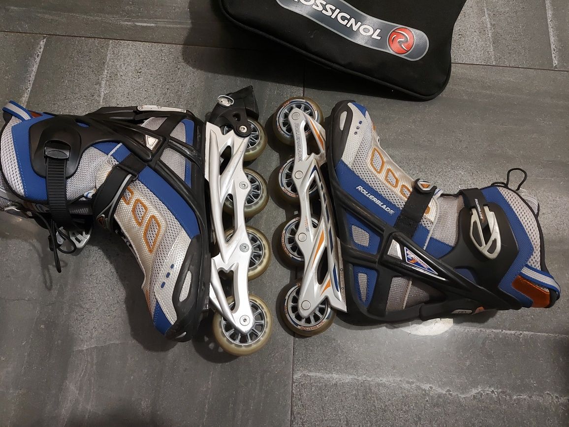 Rolki Rollerblade Astro 4 z pokrowcem. Rozmiar 44,5