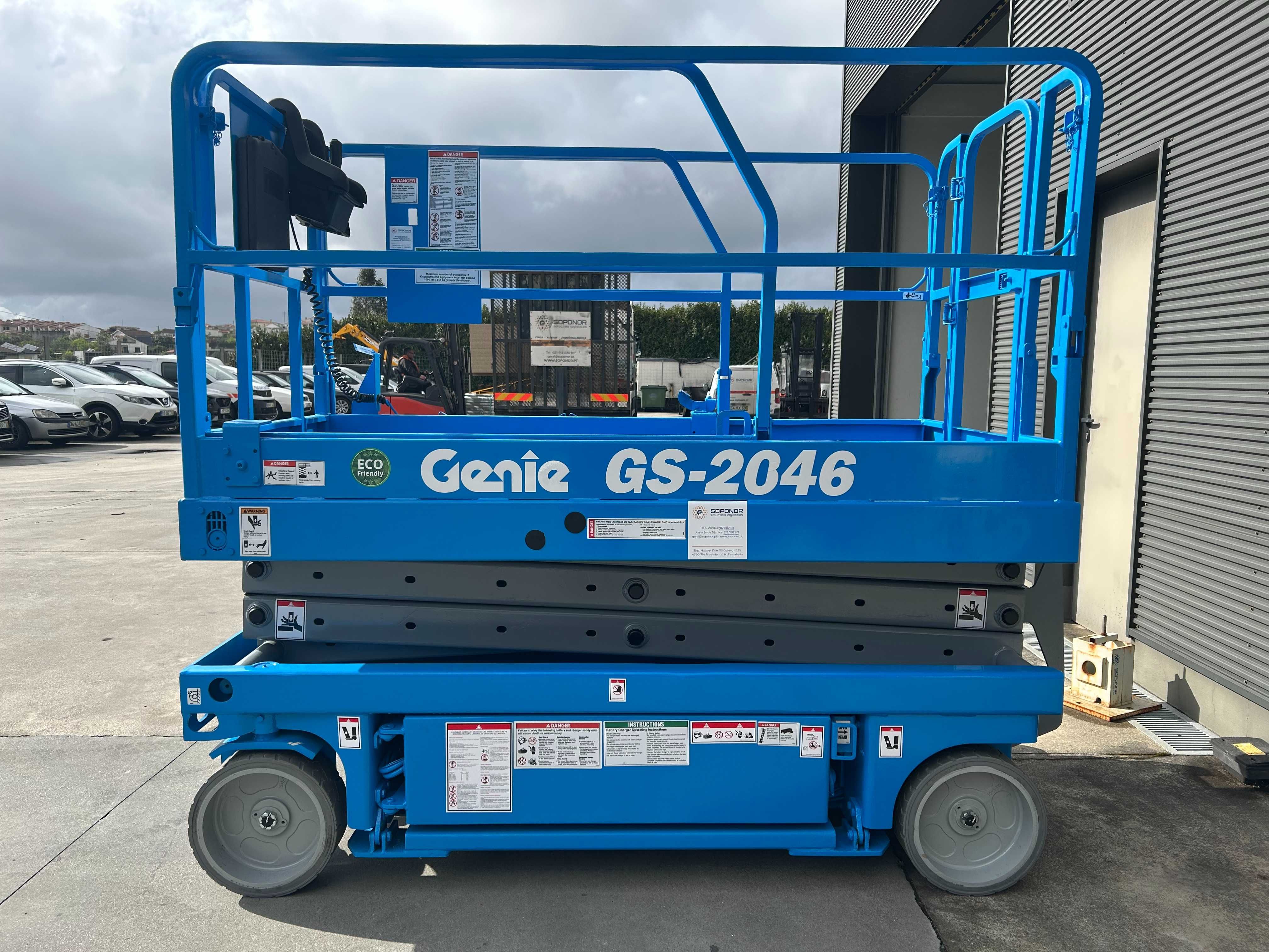 Plataforma elétrica Tesoura Genie GS-2046