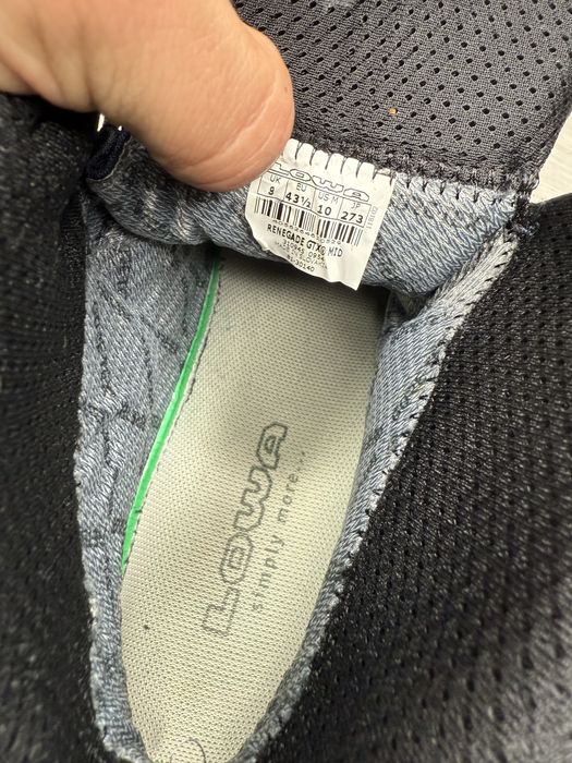 Крутые мужские ботинки lowa renegade gtx gore-tex ( описание )