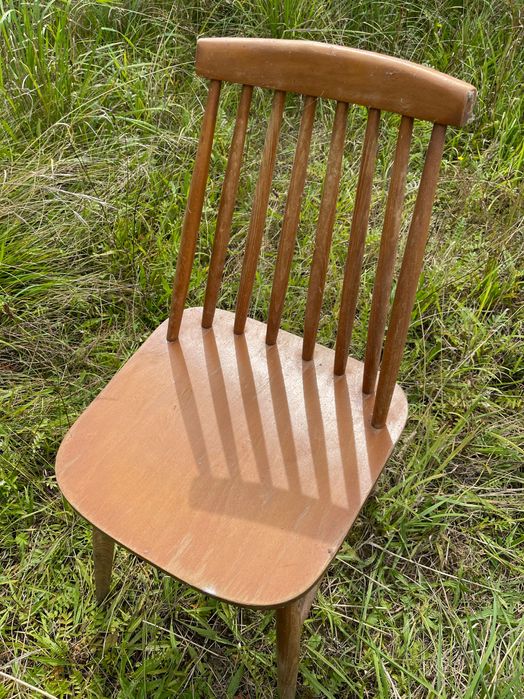 Krzesło z litego drewna,bukowego