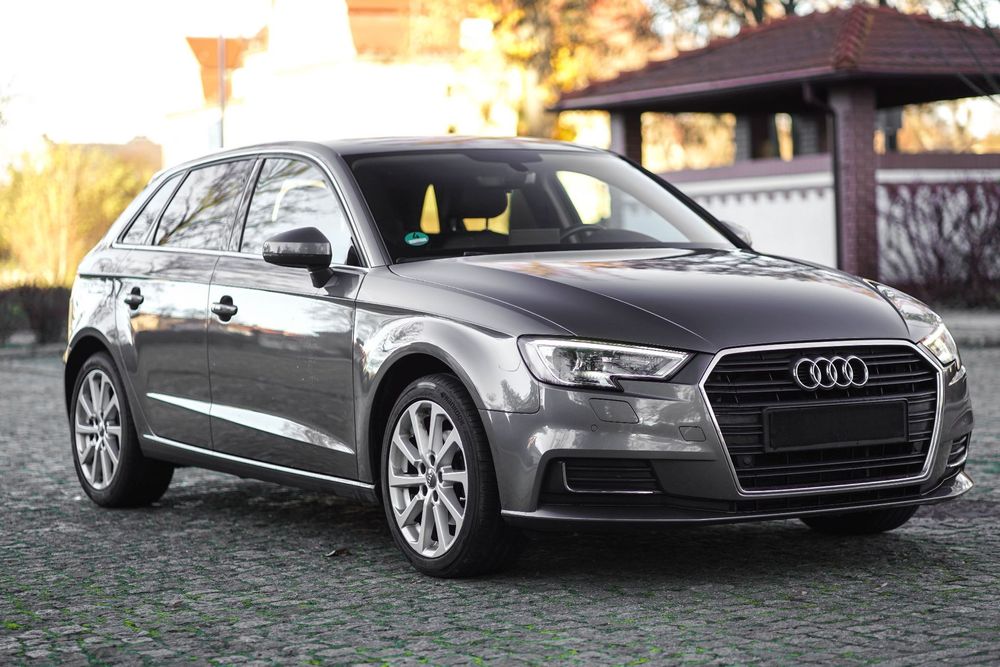 Audi A3 Sportback Stan idealny, jeden właściciel, bezwypadek, ASO 100%