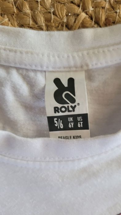 Koszulka Stitch Angel biała 5/6 lat dziewczęca