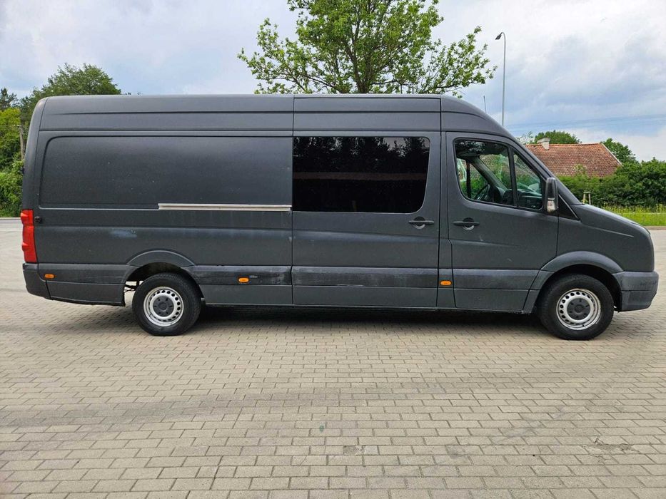 Volkswagen Crafter 2007r Brygadówka 7-mio Osobowy 2.5 TDI