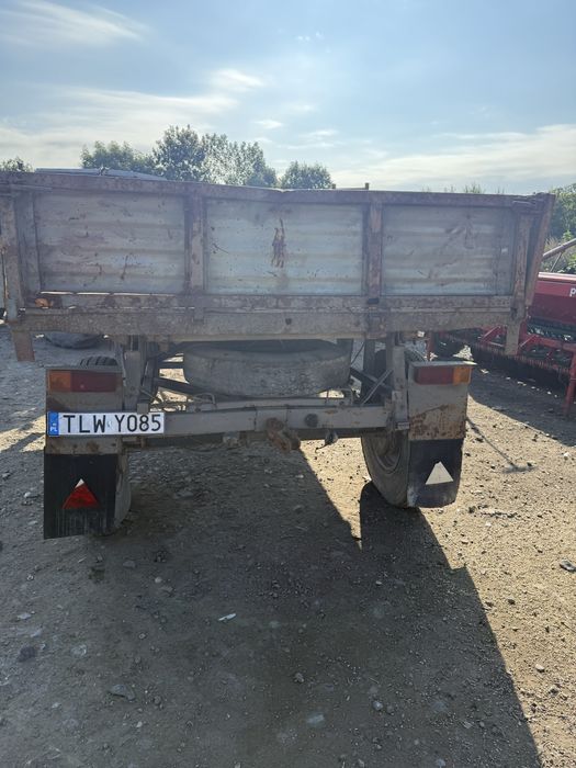 Przyczepa d47 wywrotka Zarejestrowana