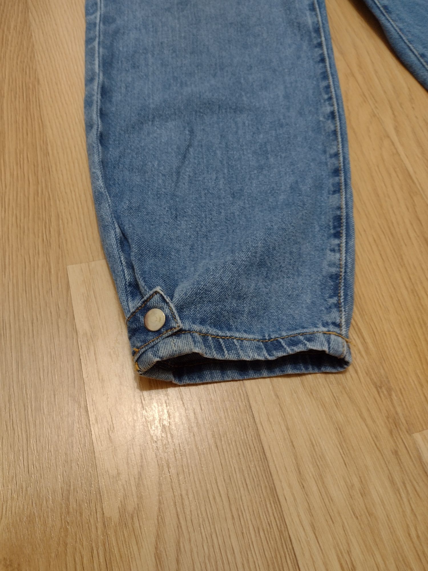 Kombinezon jeansowy dlugi dla dziewczynki 164cm Zara