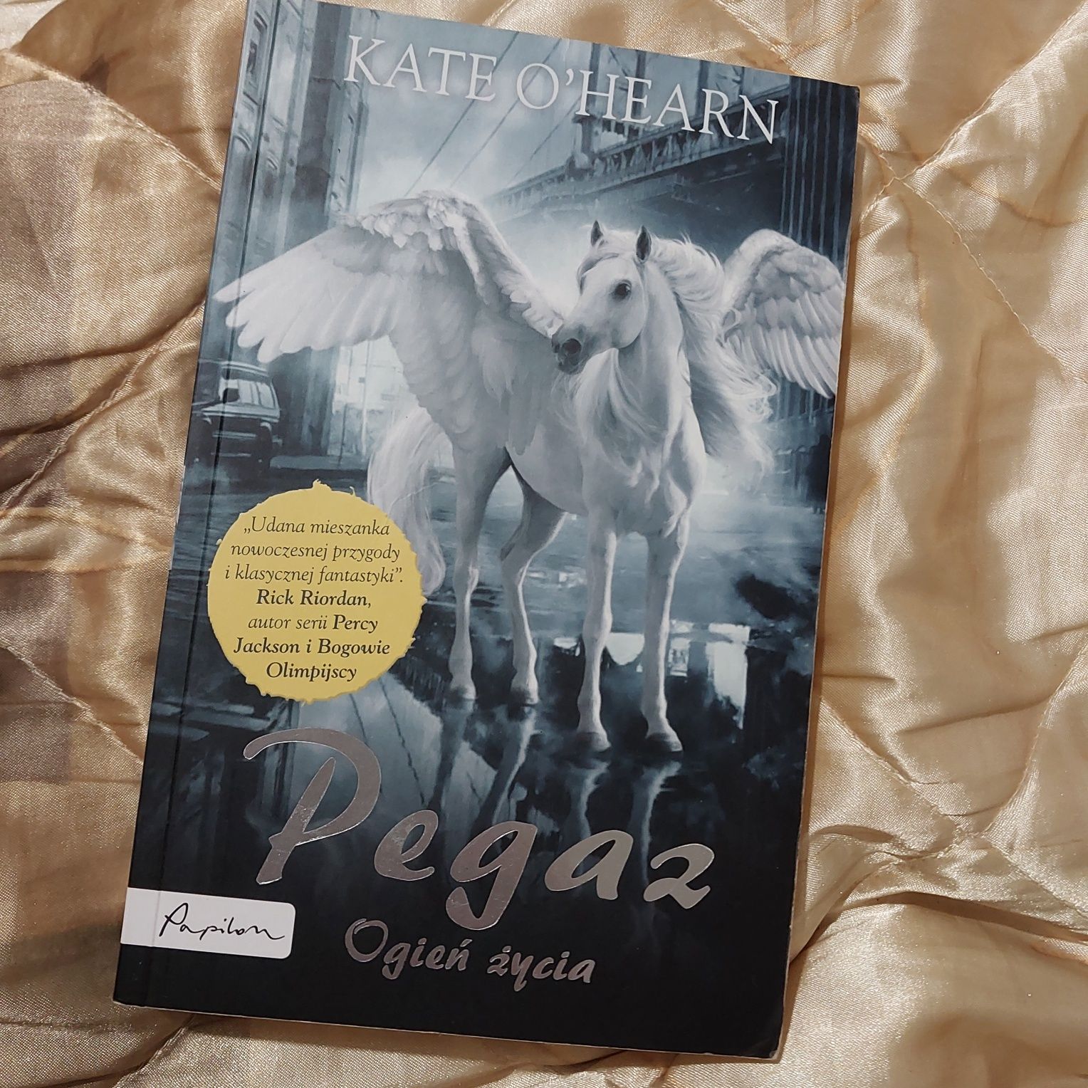 Książka -  Pegaz Ogień Życia- Kate O'hearn