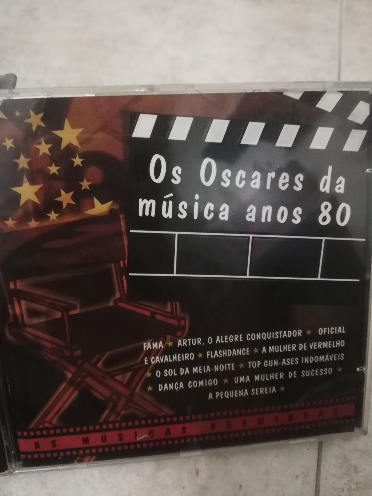 Coleção de 3 Cds Os Óscares da Música - anos 70, 80 e 90