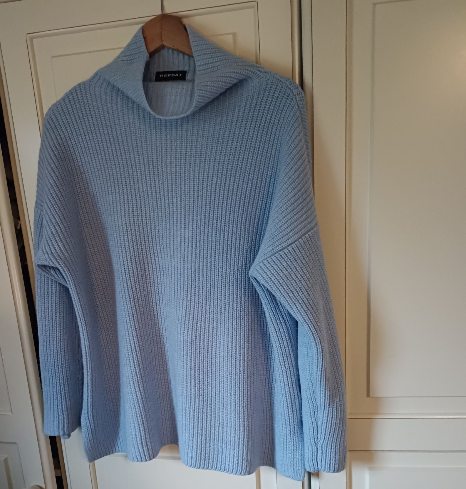 Sweter Repeat wełna merino/Roz XL/XXL